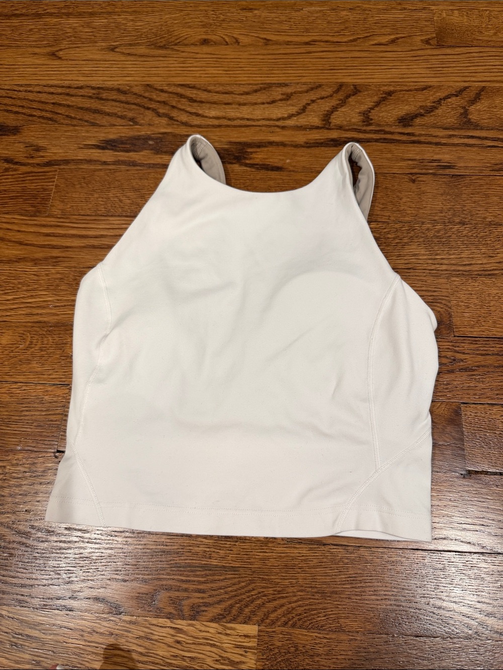 lululemon athletica white High-Neck Tank Top